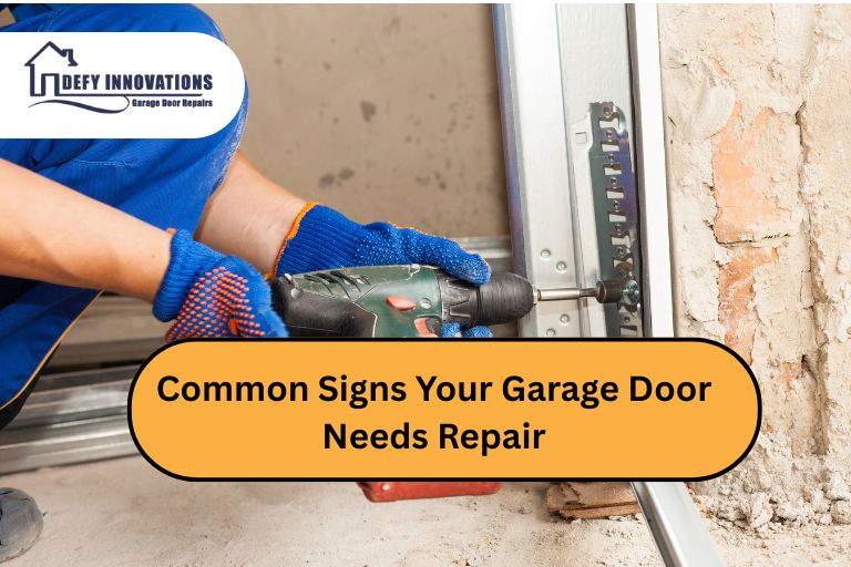 Common Signs Your Garage Door Needs Repair
