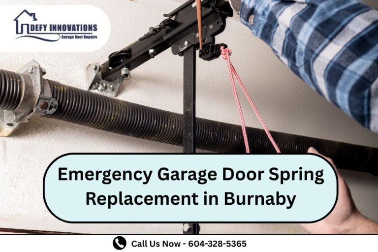 Emergency Garage Door Spring Replacement in Burnaby