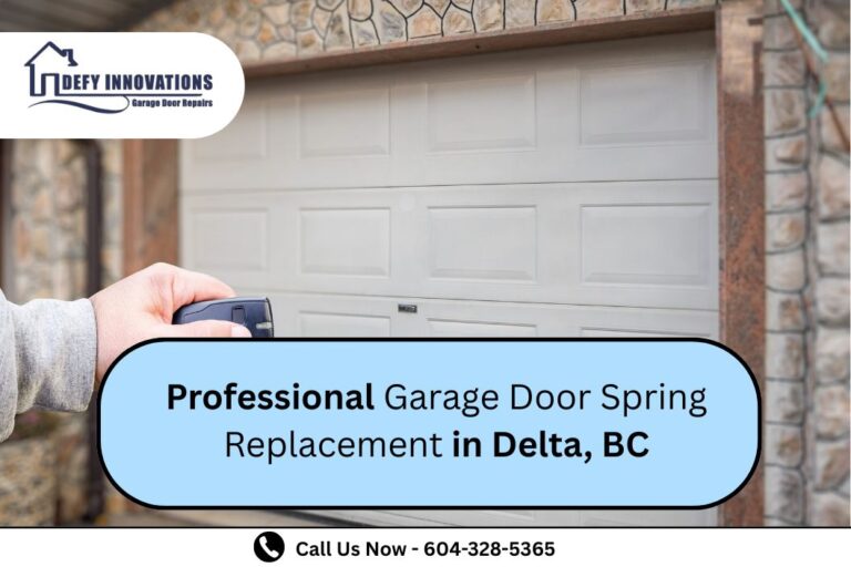 Professional Garage Door Spring Replacement in Delta, BC