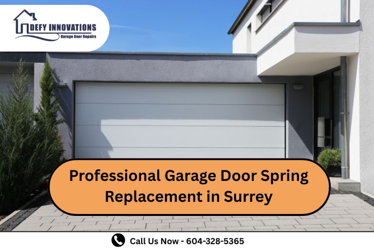 Professional Garage Door Spring Replacement in Surrey